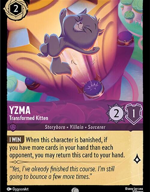 Yzma - Transformed Kitten (59/204) [Archazia's Island]