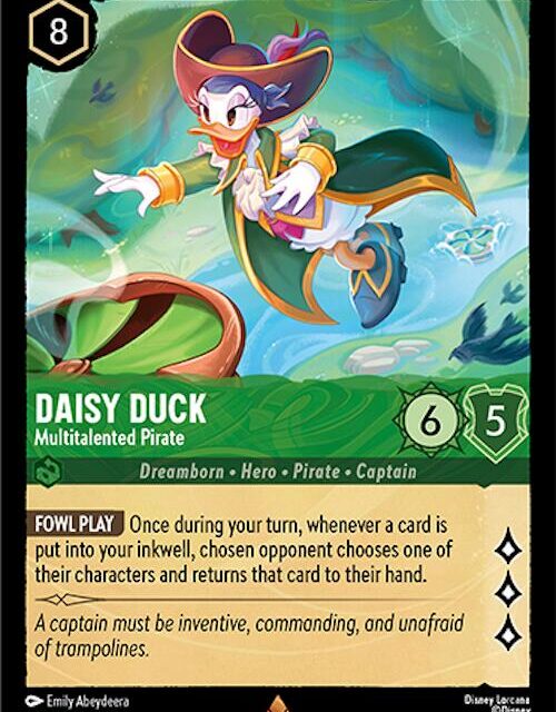 Daisy Duck - Multitalented Pirate (108/204) [Archazia's Island]
