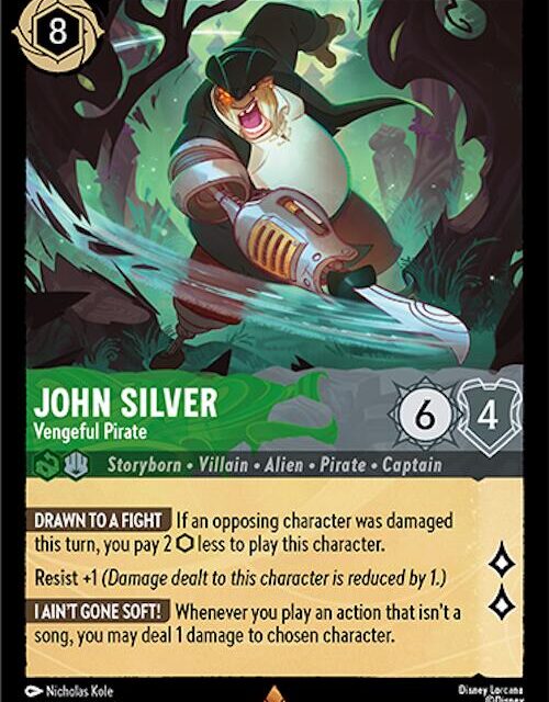 John Silver - Vengeful Pirate (109/204) [Archazia's Island]