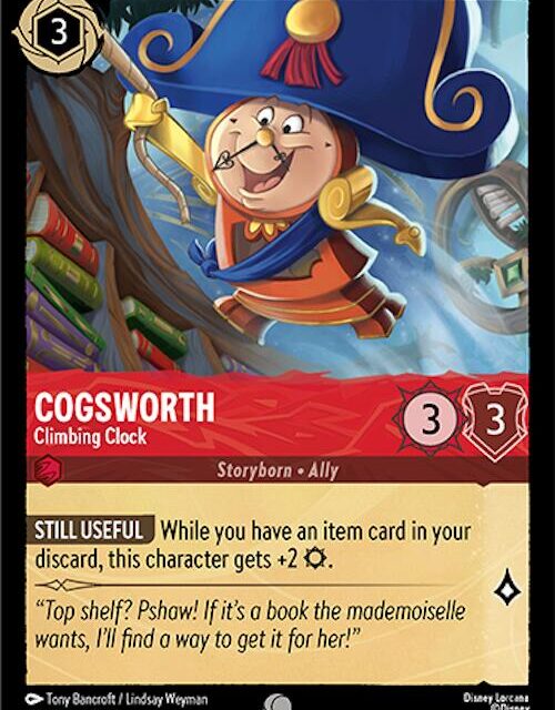 Cogsworth - Climbing Clock (130/204) [Archazia's Island]