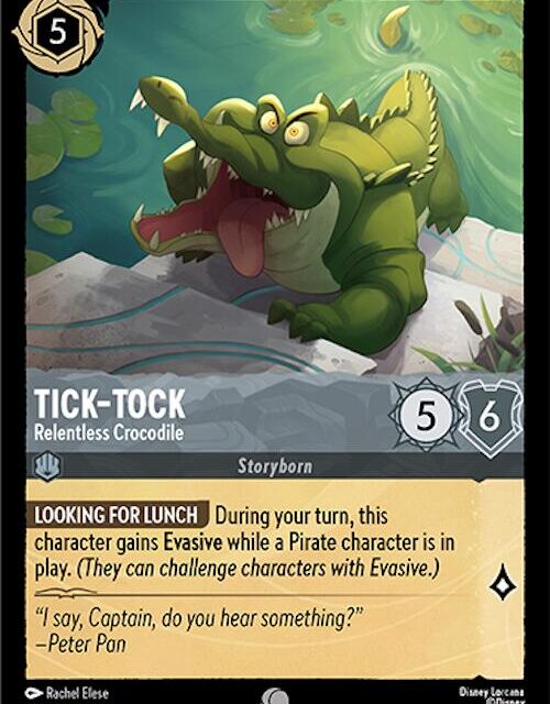 Tick-Tock - Relentless Crocodile (191/204) [Archazia's Island]