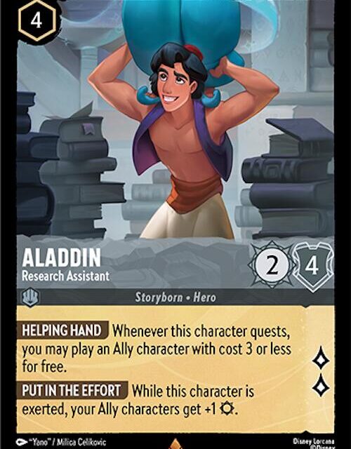 Aladdin - Research Assistant (197/204) [Archazia's Island]