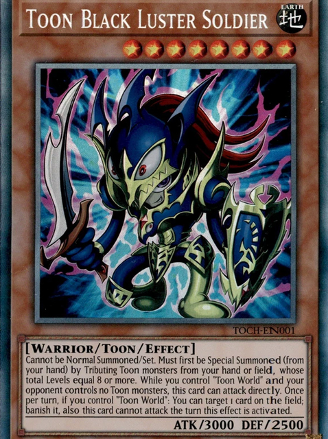 Toon Black Luster Soldier [TOCH-EN001] Collector's Rare