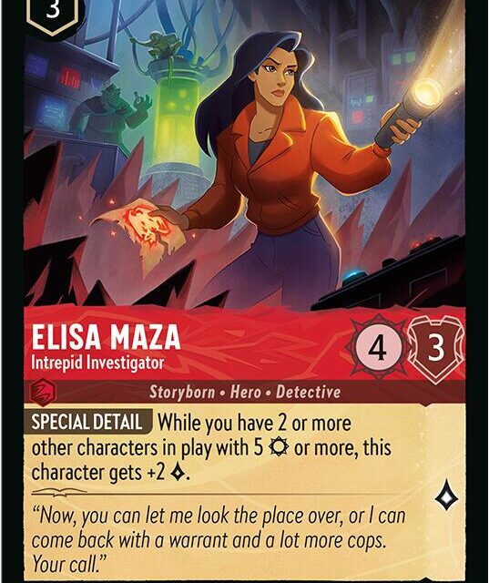 Elisa Maza - Intrepid Investigator (122/204) [Whispers in the Well]