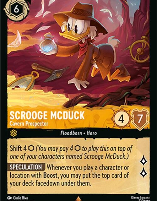 Scrooge McDuck - Cavern Prospector (18/204) [Whispers in the Well]