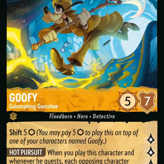 Goofy - Galumphing Gumshoe (24/204) [Whispers in the Well]