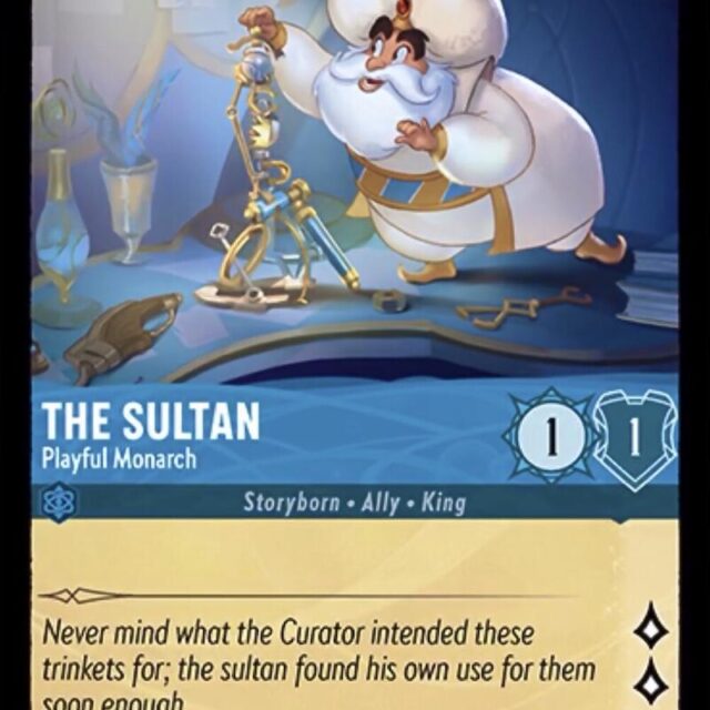 The Sultan - Playful Monarch (151/204) [Whispers in the Well]