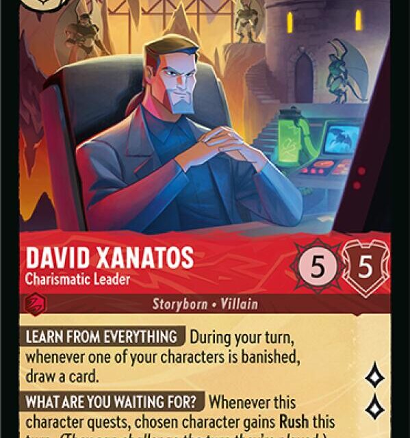 David Xanatos - Charismatic Leader (116/204) [Whispers in the Well]