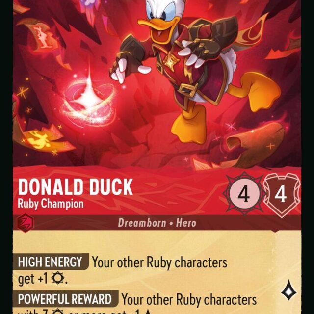 Donald Duck - Ruby Champion (121/204) [Whispers in the Well]