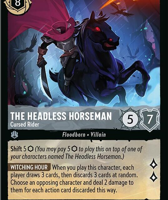 The Headless Horseman - Cursed Rider (174/204) [Whispers in the Well]