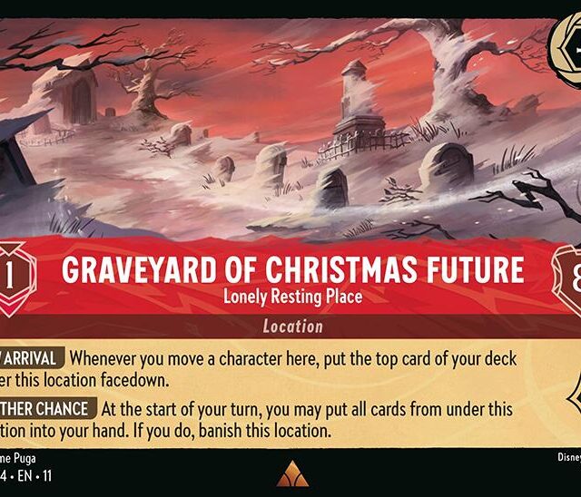 Graveyard of Christmas Future - Lonely Resting Place (135/204) [Winterspell]