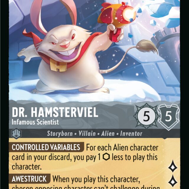 Dr. Hamsterviel - Infamous Scientist (186/204) [Winterspell]