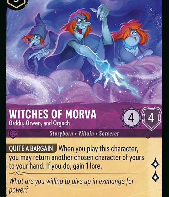 Witches of Morva - Orddu, Orwen, and Orgoch (57/204) [Winterspell]