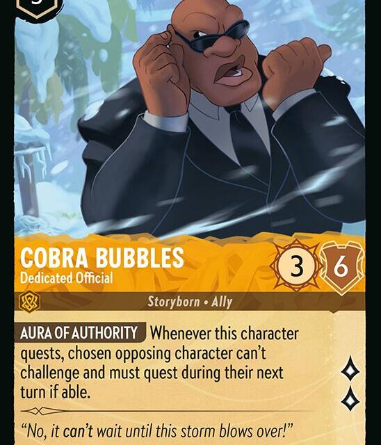 Cobra Bubbles - Dedicated Official (14/204) [Winterspell]