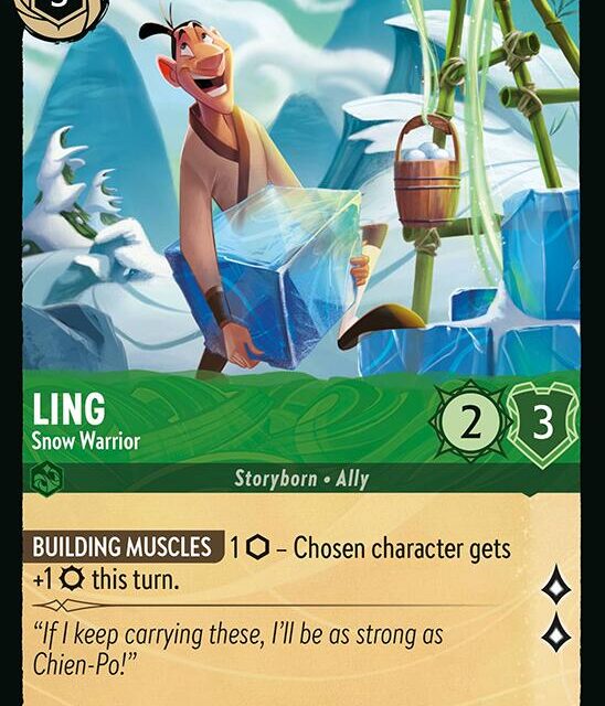 Ling - Snow Warrior (75/204) [Winterspell]
