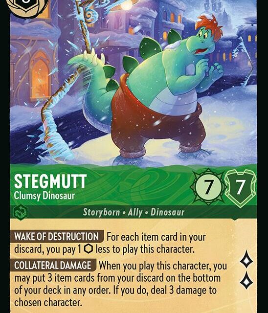 Stegmutt - Clumsy Dinosaur (79/204) [Winterspell]