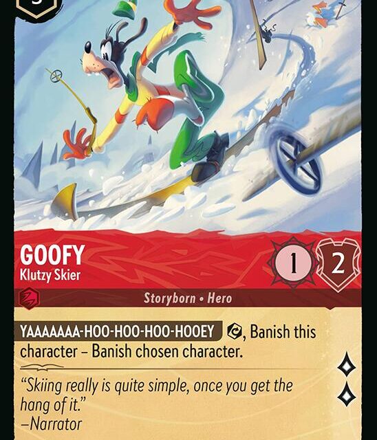 Goofy - Klutzy Skier (121/204) [Winterspell]