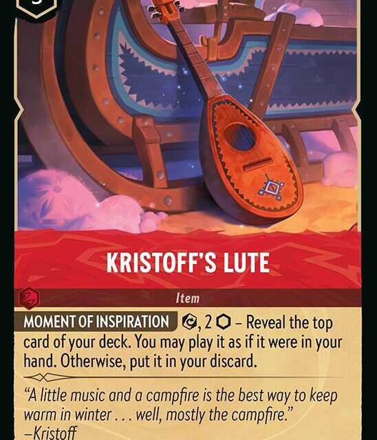 Kristoff's Lute (133/204) [Winterspell]