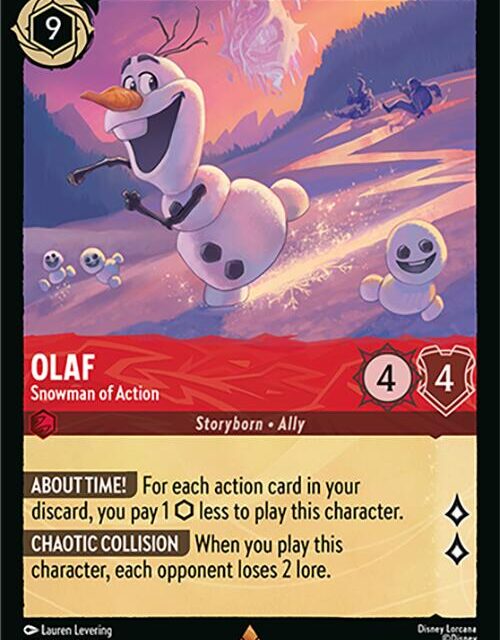Olaf - Snowman of Action (122/204) [Winterspell]