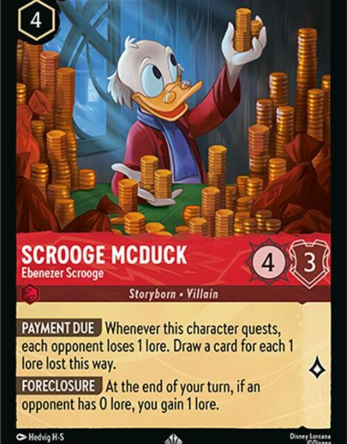 Scrooge McDuck - Ebenezer Scrooge (124/204) [Winterspell]