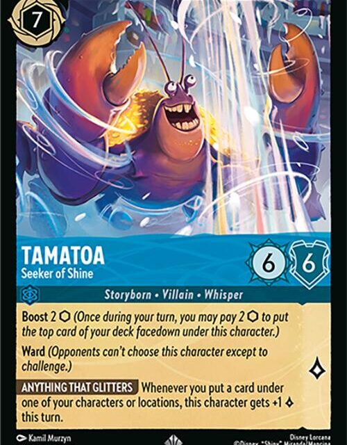 Tamatoa - Seeker of Shine (156/204) [Winterspell]