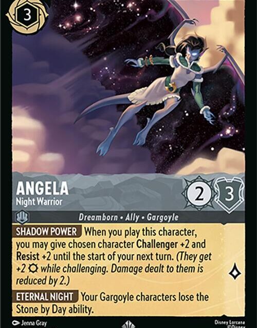 Angela - Night Warrior (187/204) [Winterspell]