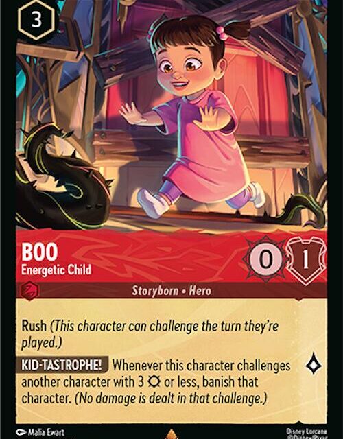 Boo - Energetic Child (127/207) [Attack of the Vine!]