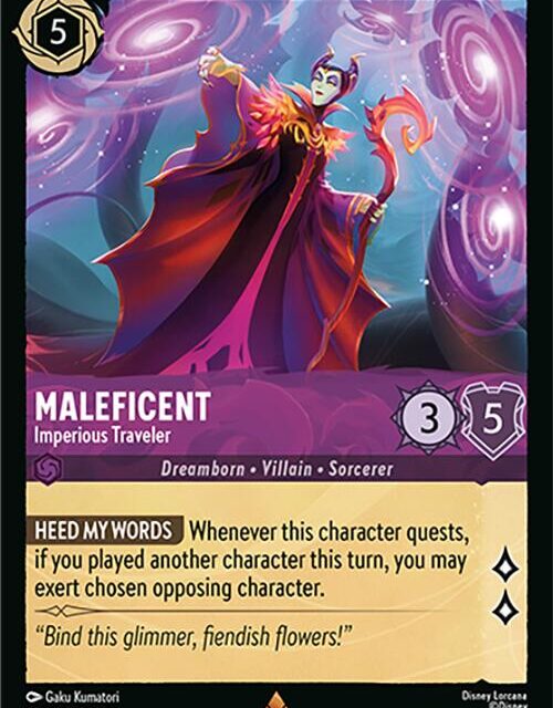 Maleficent - Imperious Traveler (55/204) [Wilds Unknown]