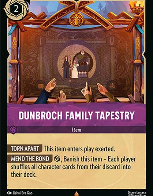 DunBroch Family Tapestry (67/204) [Wilds Unknown]
