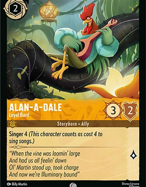 Alan-a-Dale - Loyal Bard (7/204) (12)