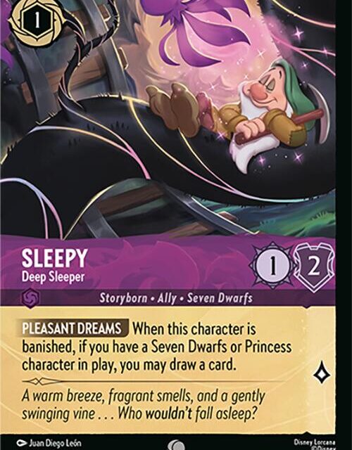 Sleepy - Deep Sleeper (Foil) (44/204) [Wilds Unknown]