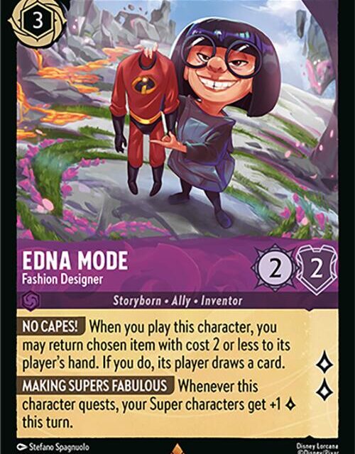 Edna Mode - Fashion Designer (54/204) [Wilds Unknown]