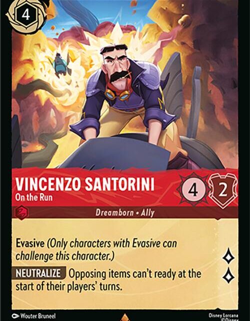 Vincenzo Santorini - On the Run (124/204) [Wilds Unknown]
