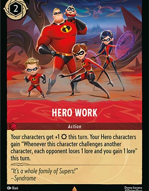 Hero Work (132/204) [Wilds Unknown]