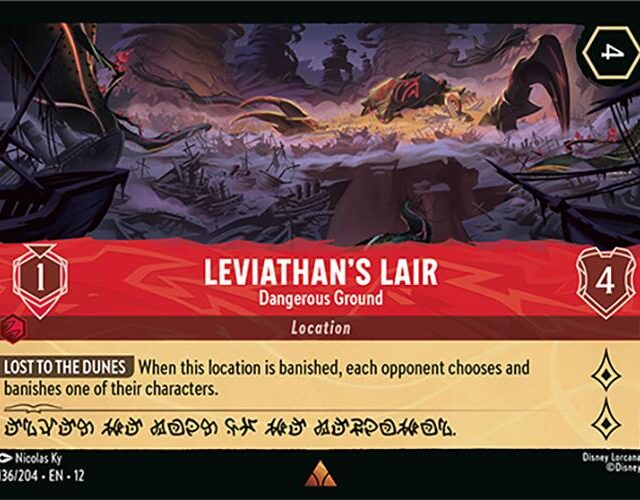 Leviathan's Lair - Dangerous Ground (136/204) [Wilds Unknown]