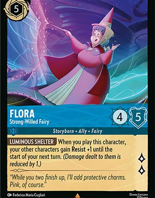Flora - Strong-Willed Fairy (141/204) [Wilds Unknown]