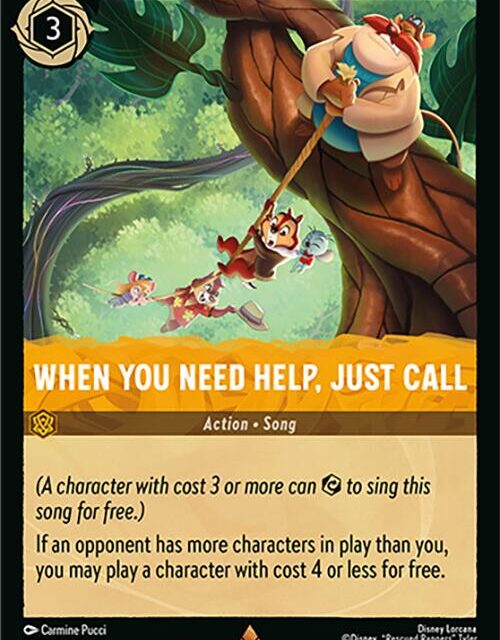 When You Need Help, Just Call (32/204) [Wilds Unknown]