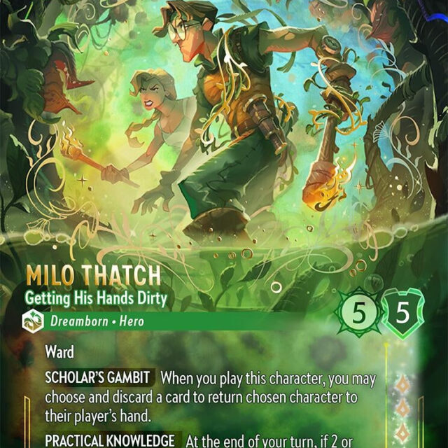 Milo Thatch - Getting His Hands Dirty (Enchanted) (230/204) (12)