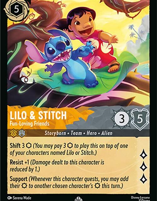 Lilo & Stitch - Fun-Loving Friends (31/207) [Attack of the Vine!]