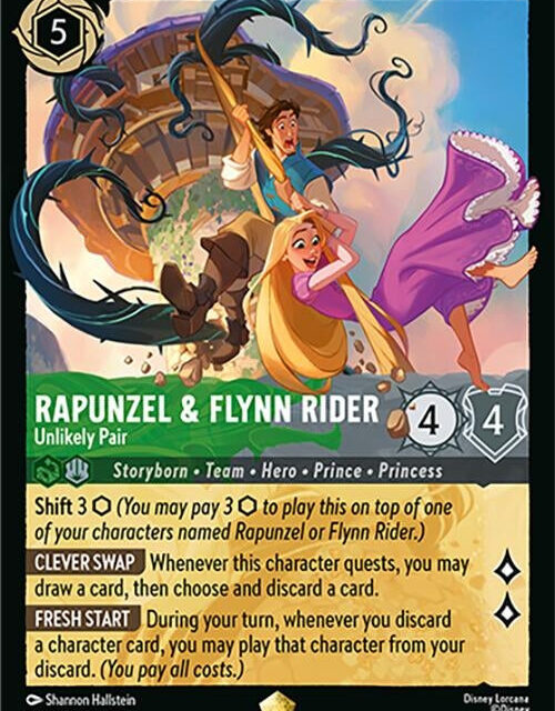 Rapunzel & Flynn Rider - Unlikely Pair (100/207) (13)