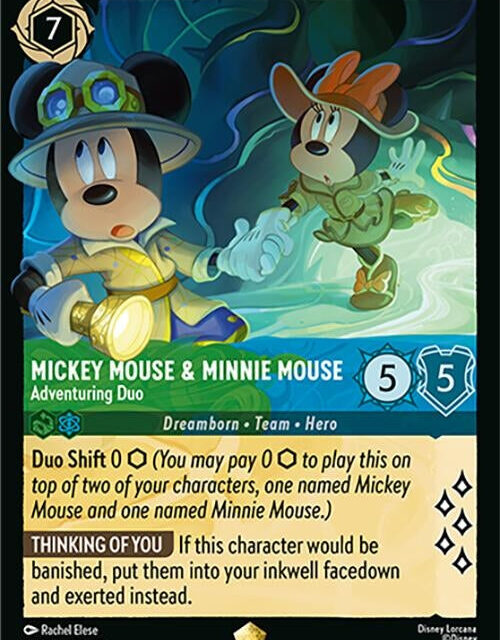 Mickey Mouse & Minnie Mouse - Adventuring Duo (99/207) (13)