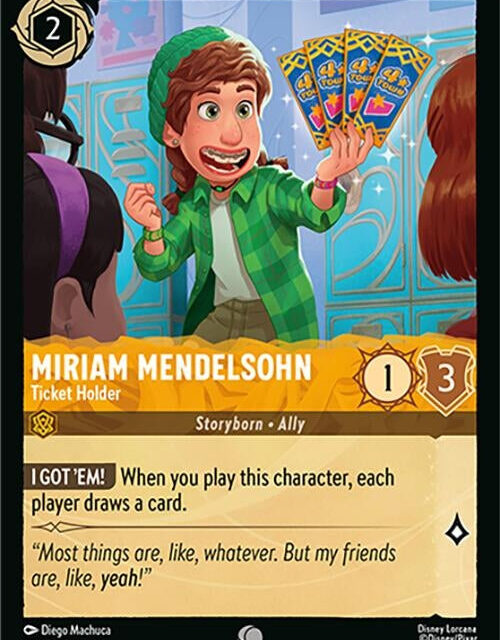Miriam Mendelsohn - Ticket Holder (9/207) (13)