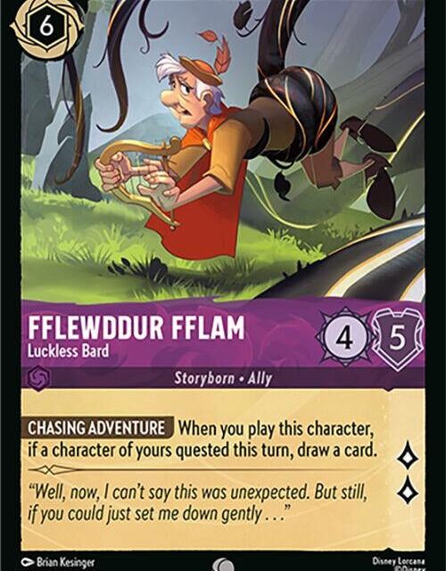 Fflewddur Fflam - Luckless Bard (38/207) (13)