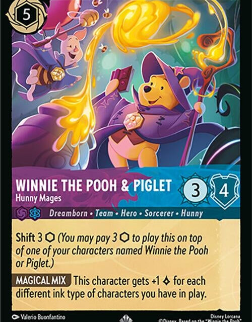 Winnie the Pooh & Piglet - Hunny Mages (62/207) (13)