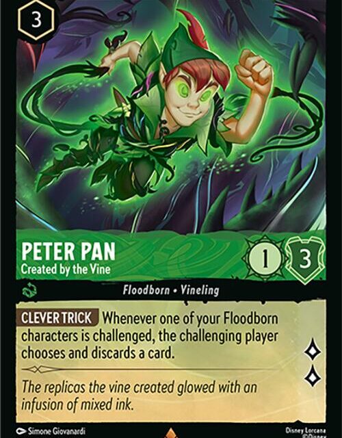 Peter Pan - Created by the Vine (89/207) [Attack of the Vine!]