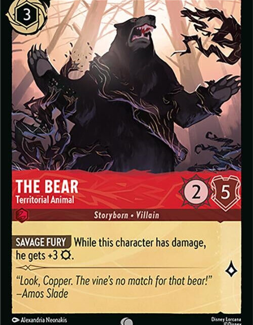 The Bear - Territorial Animal (112/207) (13)