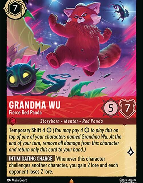 Grandma Wu - Fierce Red Panda (120/207) [Attack of the Vine!]