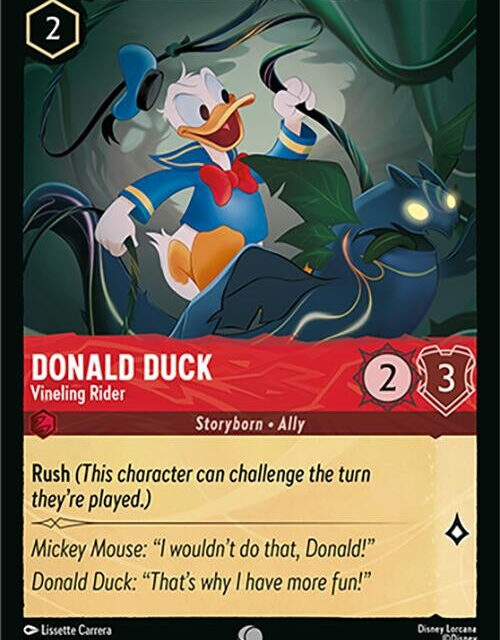 Donald Duck - Vineling Rider (124/207) (13)