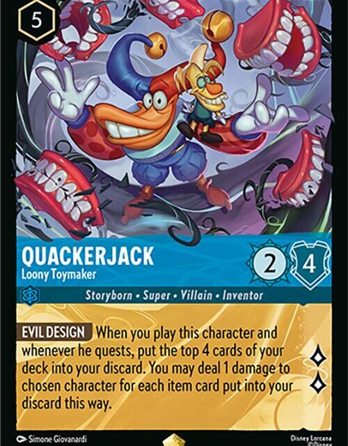 Quackerjack - Loony Toymaker (147/207) [Attack of the Vine!]