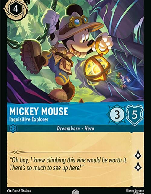 Mickey Mouse - Inquisitive Explorer (155/207) (13)